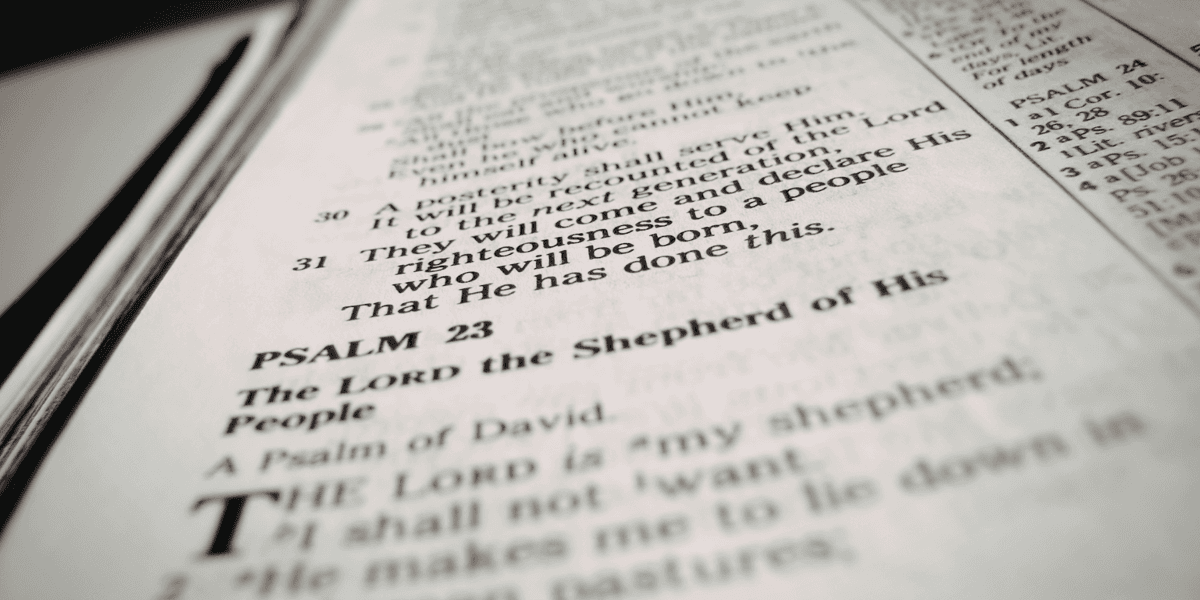 "Thou Anointest My Head with Oil" — Psalm 23:5 and the Spirit-Filled Life